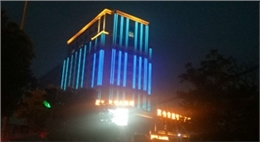 【浙江】星汇乌程大酒店夜景亮化