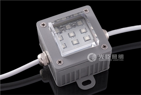 7*7CM铝座LED点光源
